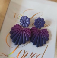 OKAZJA!!!! Kolczyki z gliny polimerowej 42a