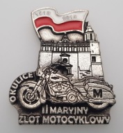 Znaczek, odznaka, blacha zlotowa, motocyklowa No.3082