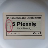Waluta obozowa 5 Pfennig Świętoszów - Neuhammer