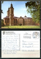 K21195)Niemcy: Bad Mergentheim, Schlosskirche und Hochschloss, wyslany 1997