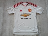 MANCHESTER UNITED_2015/16_away shirt_ADIDAS Climacool_L ( 164 cm )