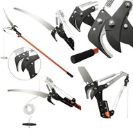 SEKATOR NOŻYCE OGRODOWY NA WYSIĘGNIKU DO GAŁĘZI KWIATÓW KRZEWÓW PIŁA