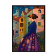 Plakat 50x70 ,poster ,inspiracja Klimt P10P-1589