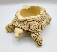 Starodawna ładna ciężka żółwiowa popielniczka ŻÓŁW - świetny