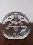 Ciężki szklany wazon Solifleur Walther Glas