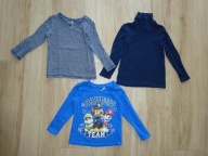 H&M * bluzki z długim rękawem 3 szt. PSI PATROL * 98