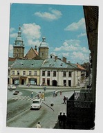 Nowy Sącz 1975r. Rynek Fso Warszawy NEONY 056B