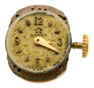 Mechanizm Omega cal.213. Sprawny balans, dobrze zachowany. Y20