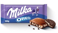 Milka Oreo czekolada mleczna z nadzieniem z ciastek 100g NIEMCY
