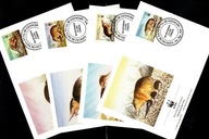 Dominikana / 4 Koperty FDC / 1722-1725 ( WWF - Fauna - Solenodon ) 1994 r.