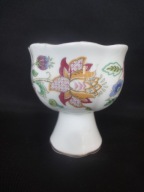 MINTON Haddon Hall Bone China świecznik, wazonik vtg