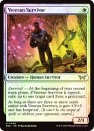 Karta Magic: The Gathering MTG Veteran Survivor DSK *Foil*
