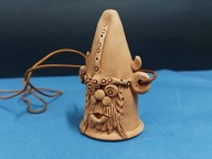 Stary ceramiczny gwizdek Wiking Skandynawia