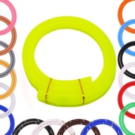 Wąż Silikonowy Miękki do Fajki Wodnej Shishy – Żółty Fosfor