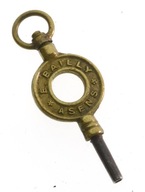 Francuski kluczyk do zegarka kieszonkowego. Z sygnaturą Bailly Asens.