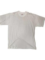KOSZULKA MĘSKA T-SHIRT BIAŁY GŁADKI r. XXL nr 299B
