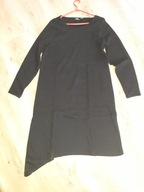 bpc Sukienka czarna asymetryczny dół roz. 44