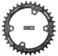 Okrągła Zębatka Narrow Wide DECKAS 34T 96 BCD Asymetryczna do korb Shimano