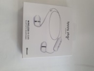 Słuchawki bezprzewodowe dokanałowe Happy Plugs Białe 7880