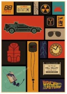 Plakat „Back to the Future” – Kultowy Plakat Filmowy Retro