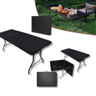 STÓŁ CATERINGOWY SKŁADANY OGRODOWY 180 CM BANKIETOWY WALIZKA ROZKŁADANY