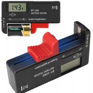 Analogowy Tester Baterii Akumulatorów LCD 18650 AA AAA 9V