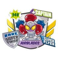 SUPER ZINGS THINGS FIGURKA SASZETKA ***AIRBLADES SREBRNY 348***