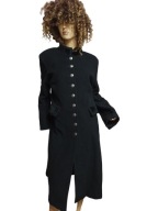 wełniany PLASZCZ w militarnym stylu TARA- 40/42