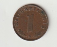 III Rzesza 1 pfennig 1939 G