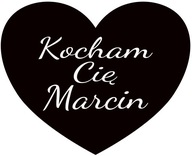 Kocham Cię + IMIĘ. Prezent na walentynki