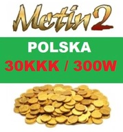 METIN2 POLSKA 30KKK YANG 300 WON 300W WONY MT2 YANGI PL
