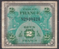 Francja 2 Franki 1944