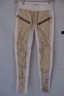 SPODNIE ELEGACKIE ZŁOTE ROZM M