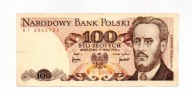 100 zł. 1976r. Ser.BY rzadka seria (A.Szparło L5)