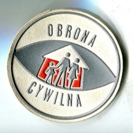 Naszywka- Obrona Cywilna