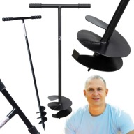 ŚWIDER WIERTŁO DO WIERCENIA W ZIEMI GRUNTU GLEBY RĘCZNY RĘCZNE GLEBOWE