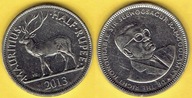 Mauritius 1/2 Rupee 2013 r.