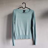 Cienki sweterek bluzeczka damska HM 38 turkus ideał markowy (046)