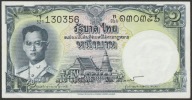 Tajlandia 1 baht 1955 - król Rama IX - stan bankowy UNC -