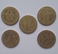 MONETA MEDAL 5 sztuk Przegląd Sportowy 2006 LEGENDARNE MUNDIALOWE MECZE