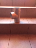 Trójnik tłoczony 100/100/90* symetryczny Spiro