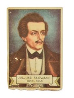 DR A. OETKER PRZEDWOJENNA REKLAMA OBRAZEK JULIUSZ SŁOWACKI