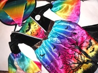 F&F 7-8 L. STRÓJ SUKNIA CZAROWNICY KAPELUSZ SUPER NOWY!