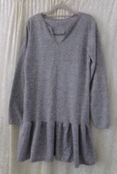 TUNIKA SZARA R.M/L DZIANINA