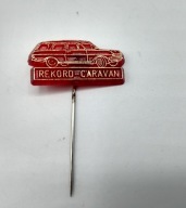 Opel Rekord Caravan stara przypinka kolekcjonerska