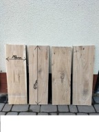 Deska dębowa Brusy dębowe tarcica dąb 600x180x35