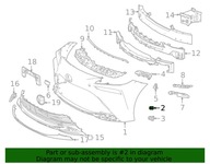 Klips do zatrzymywania wyściółki błotnika - Toyota (47749-30090)