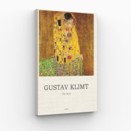 Obraz na płótnie 40x70 Gustav Klimt Pocałunek Miłości | Pomysł na Prezent