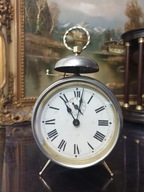 Stary Francuski budzik Japy Freres z około 1900r