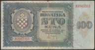 Chorwacja 100 kuna 1941 - B